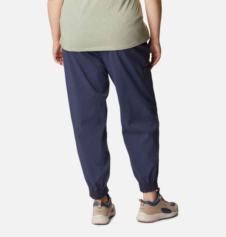 Women's Columbia On The Go Jogger Navy | Plus Size CA-M4130